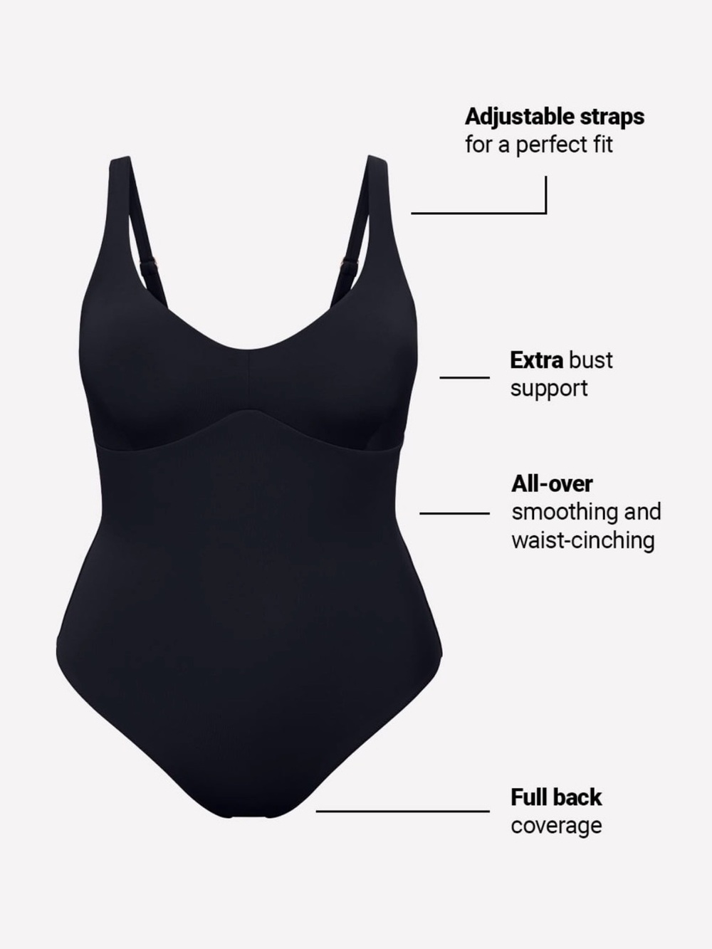 Yitty Woman’s Plus Size Shaping Demi One Piece Swim Suit - Picture 4 of 10